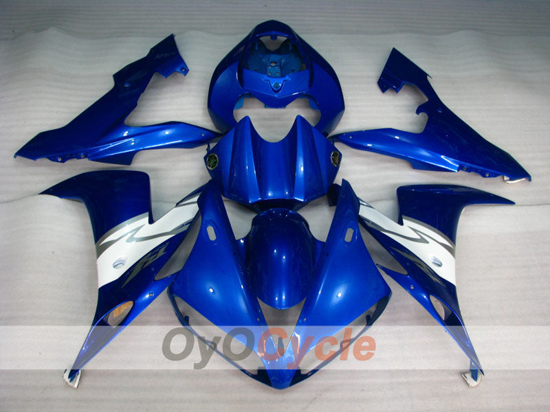 Injection Fairing kit for 04-06 YZF-R1 - Blue, White - Factory Style #OYO87900845