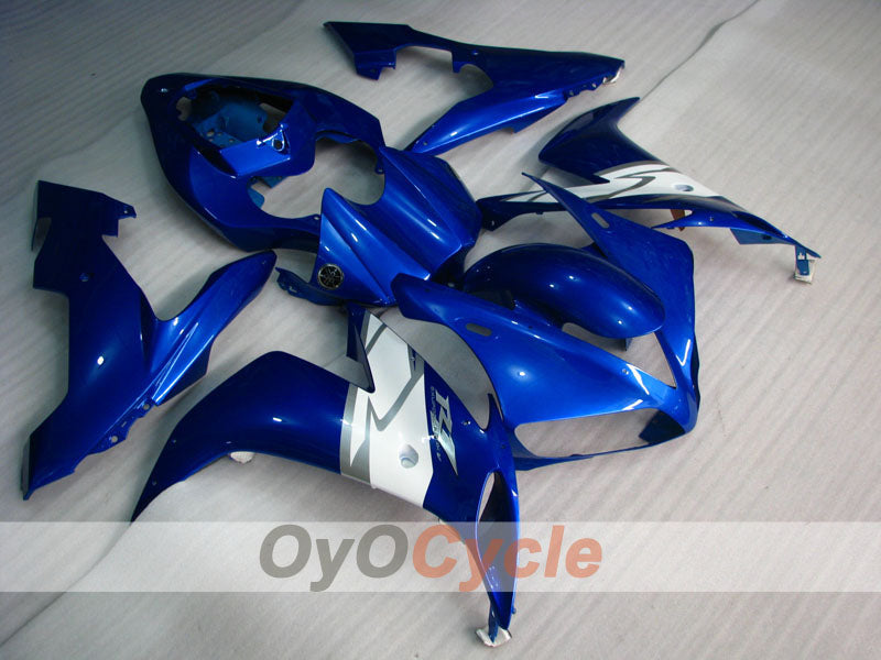 Injection Fairing kit for 04-06 YZF-R1 - Blue, White - Factory Style #OYO87900845