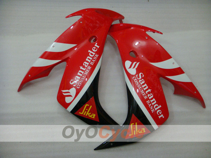 Injection Fairing kit for 04-06 YZF-R1 - Red, Black - Santander #OYO87900848
