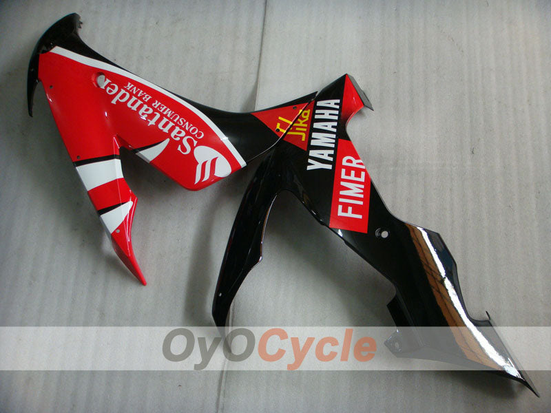Injection Fairing kit for 04-06 YZF-R1 - Red, Black - Santander #OYO87900849
