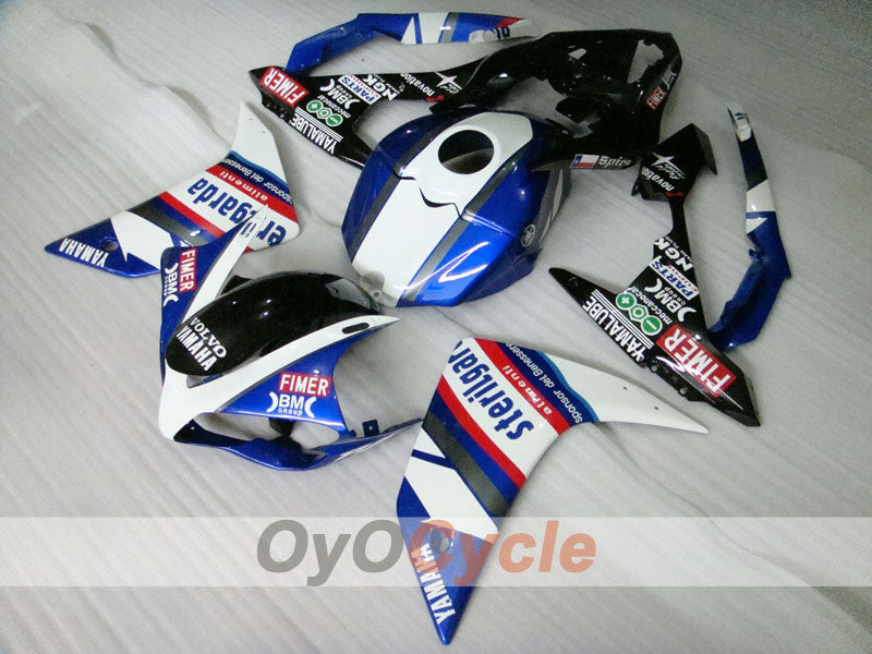 Injection Fairing kit for 07-08 YZF-R1 - Blue, White - Sterilgarda #OYO87900883 Secondary image