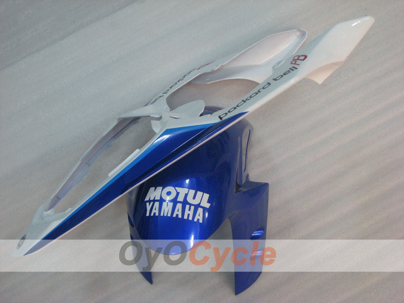Injection Fairing kit for 09-11 YZF-R1 - Blue, White - FIAT, MOTUL #OYO87900886