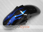 Injection Fairing kit for 03-04 YZF-R6 - Blue, Black - Flame #OYO87900905