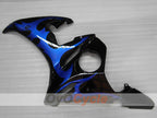 Injection Fairing kit for 03-04 YZF-R6 - Blue, Black - Flame #OYO87900905