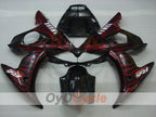 Injection Fairing kit for 03-04 YZF-R6 - Red, Black - Flame #OYO87900907