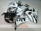 Injection Fairing kit for 05 YZF-R6 - White, Black - Flame #OYO87902632