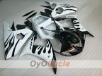 Injection Fairing kit for 03-04 YZF-R6 - White, Black - Flame #OYO87900909