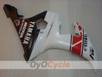 Injection Fairing kit for 03-04 YZF-R6 - Red, White - MOTUL #OYO87900912