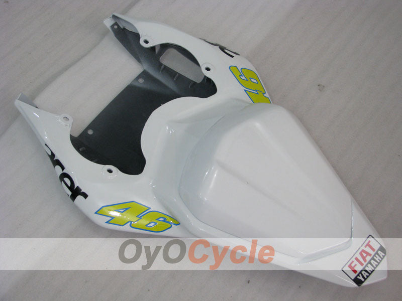 Injection Fairing kit for 06-07 YZF-R6 - Blue, White - FIAT, MOTUL #OYO87900932