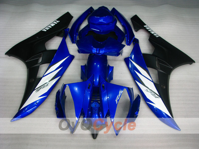 Injection Fairing kit for 06-07 YZF-R6 - Blue, Black, Matte - Factory Style #OYO87900951