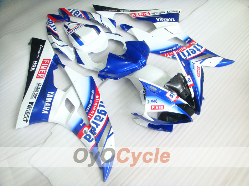 Injection Fairing kit for 06-07 YZF-R6 - Blue, White - Sterilgarda #OYO87900954