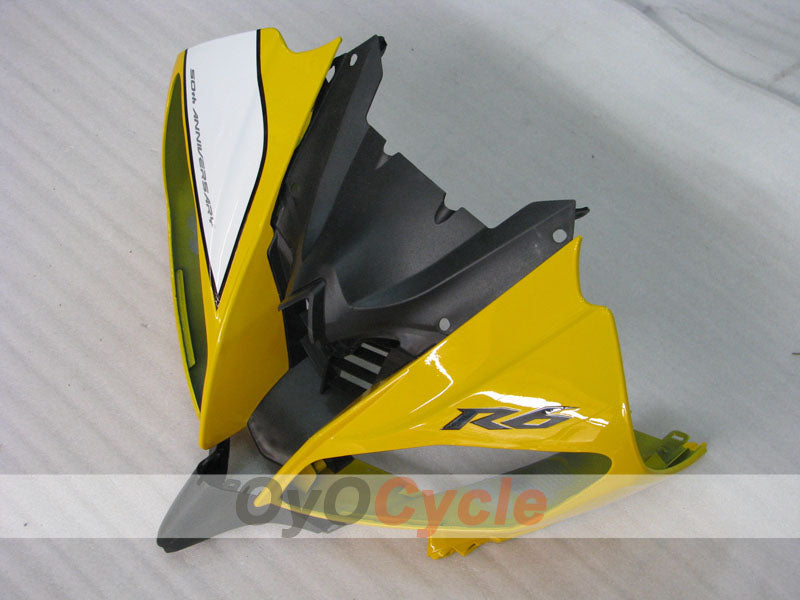 Injection Fairing kit for 08-16 YZF-R6 - Yellow, Black - Factory Style #OYO87900975
