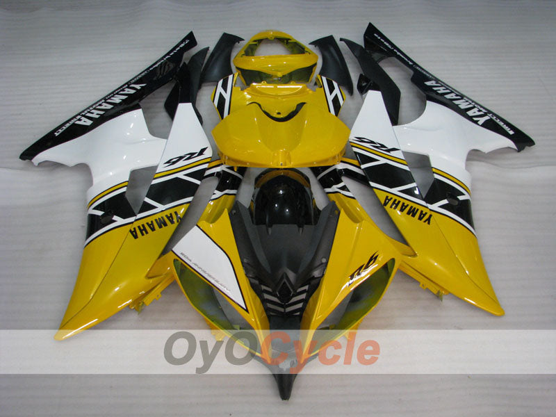 Injection Fairing kit for 08-16 YZF-R6 - Yellow, Black - Factory Style #OYO87900975 Secondary image