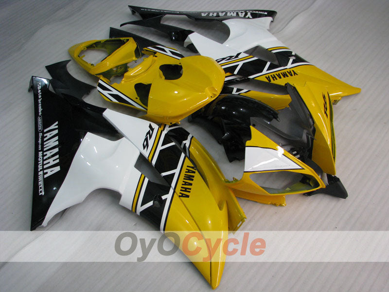 Injection Fairing kit for 08-16 YZF-R6 - Yellow, Black - Factory Style #OYO87900975 Main image