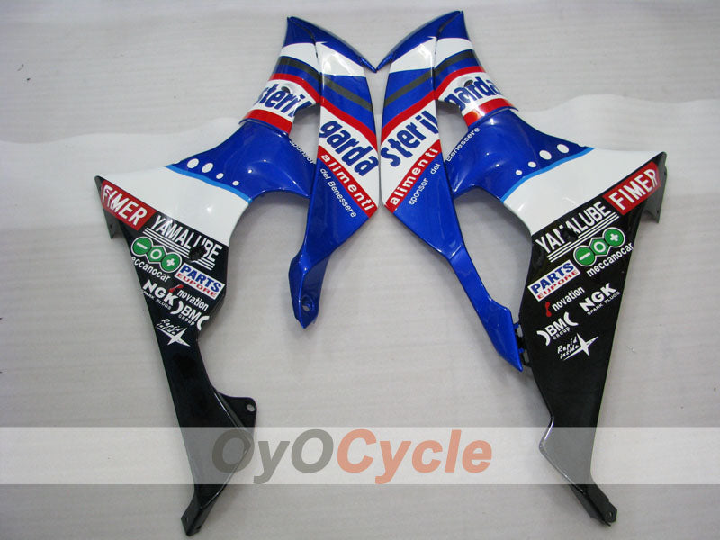 Injection Fairing kit for 08-16 YZF-R6 - Blue, White - Sterilgarda #OYO87900980