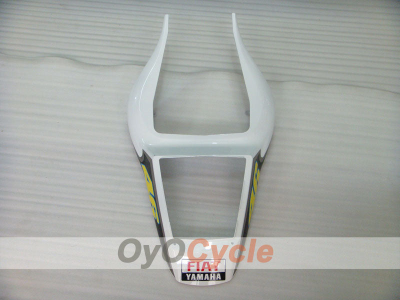 Injection Fairing kit for 98-02 YZF-R6 - Blue, White - FIAT, MOTUL #OYO87900986