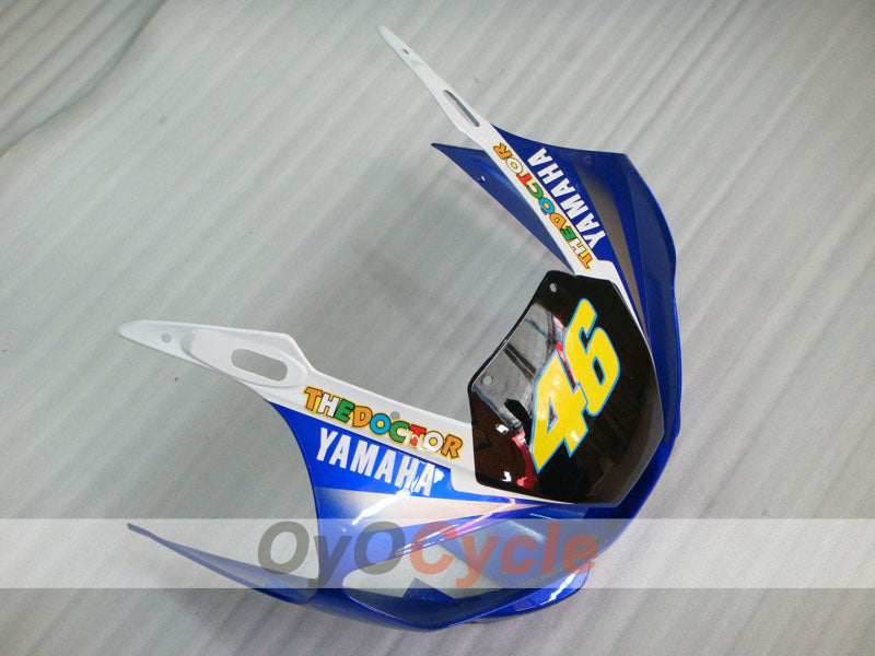 Injection Fairing kit for 98-02 YZF-R6 - Blue, White - FIAT, MOTUL #OYO87900986