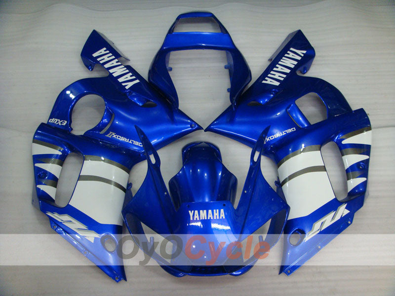 Injection Fairing kit for 98-02 YZF-R6 - Blue, White - Factory Style #OYO87901009 Secondary image