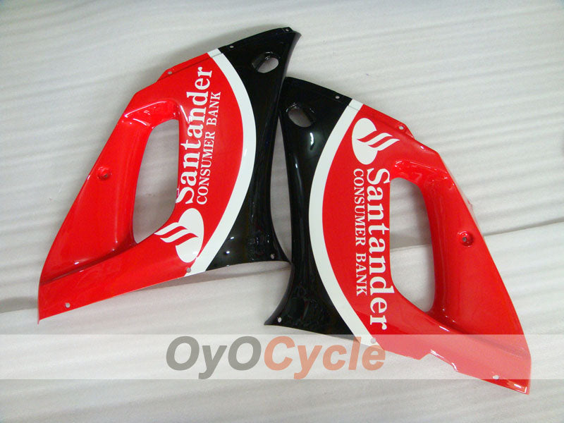 Injection Fairing kit for 98-02 YZF-R6 - Red, Black - Santander #OYO87901022