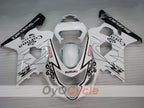 Injection Fairing kit for 04-05 GSXR600 - White, Black - Corona, MOTUL #OYO87901164
