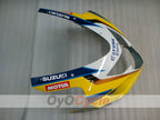 Injection Fairing kit for 04-05 GSXR600 - Yellow, Black - Corona, MOTUL #OYO87901166