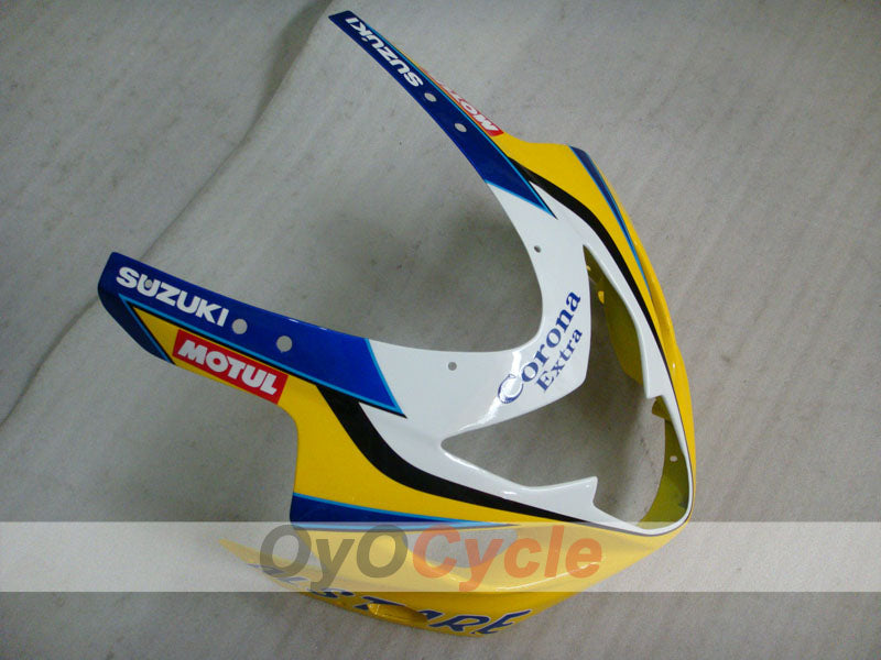 Injection Fairing kit for 04-05 GSX R750 - Yellow, Blue - Corona #OYO87901243