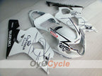 Injection Fairing kit for 04-05 GSX R750 - White, Black - Corona #OYO87901245
