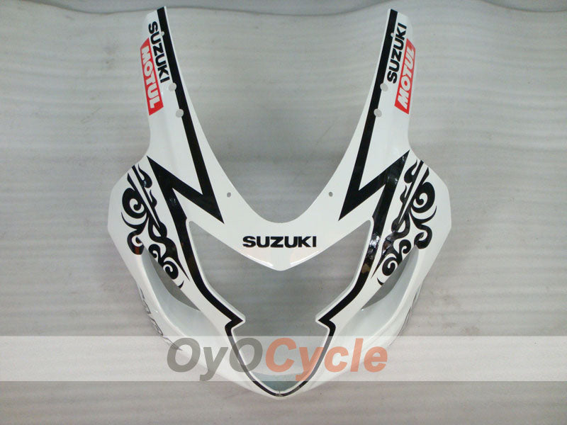 Injection Fairing kit for 04-05 GSX R750 - White, Black - Corona #OYO87901245