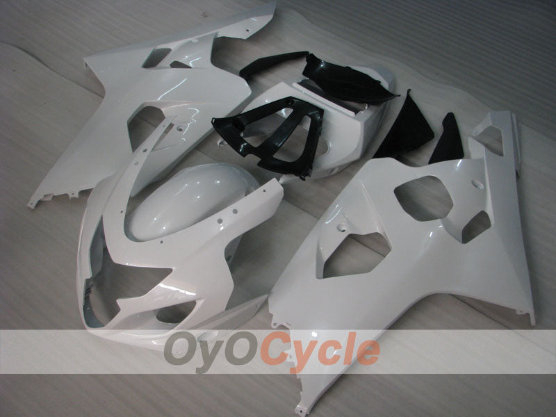 Injection Fairing kit for 04-05 GSX R750 - White - Factory Style #OYO87901213