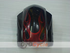 Injection Fairing kit for 04-05 GSXR600 - Red, Black - Flame #OYO87901186