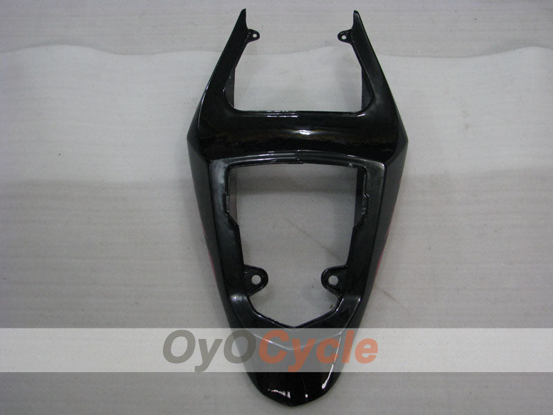 Injection Fairing kit for 04-05 GSXR600 - Red, Black - Flame #OYO87901188