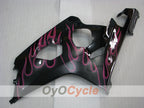 Injection Fairing kit for 04-05 GSXR600 - Red, Black - Flame #OYO87901188