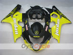 Injection Fairing kit for 04-05 GSXR600 - Yellow, Black, Matte - DUNLOP, Jordan, MOTUL #OYO87901197