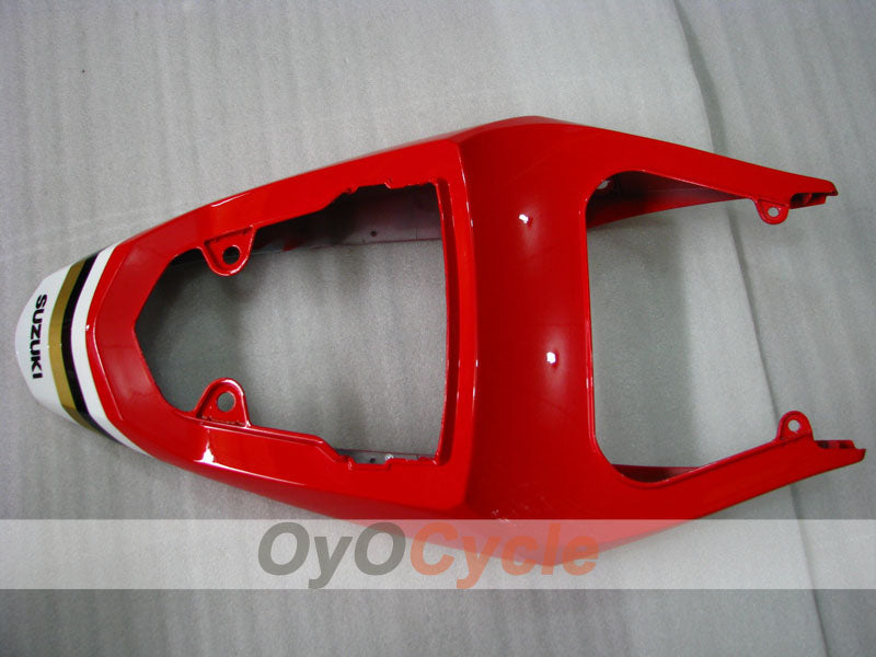 Injection Fairing kit for 04-05 GSXR600 - Red, White - Lucky Strike, MICHELIN, MOTUL #OYO87901205