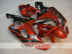 Injection Fairing kit for 04-05 GSXR600 - Orange, Black - Factory Style #OYO87901357