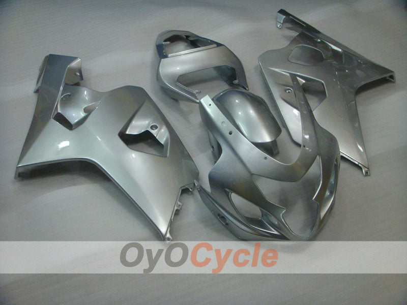 Injection Fairing kit for 04-05 GSX R750 - Silver - Factory Style #OYO87901181 Main image