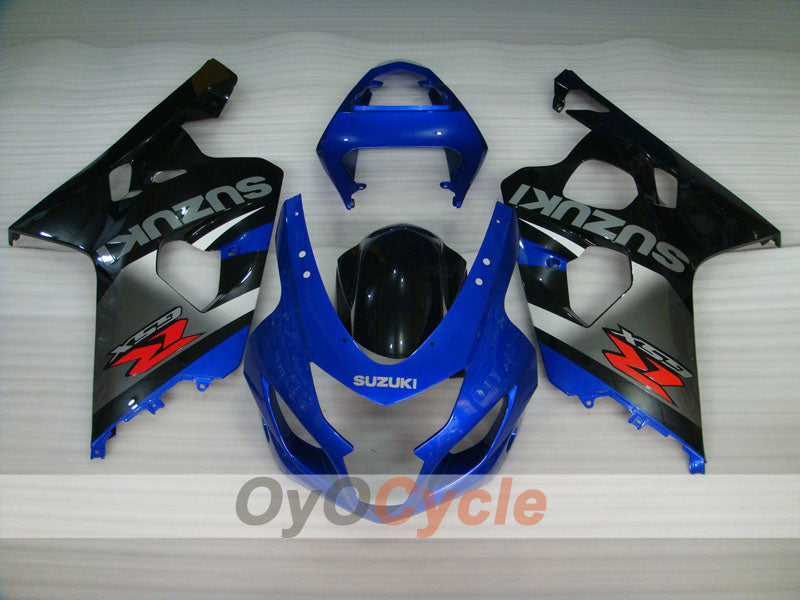 Injection Fairing kit for 04-05 GSX R750 - Blue, Black - Factory Style #OYO87901182 Secondary image
