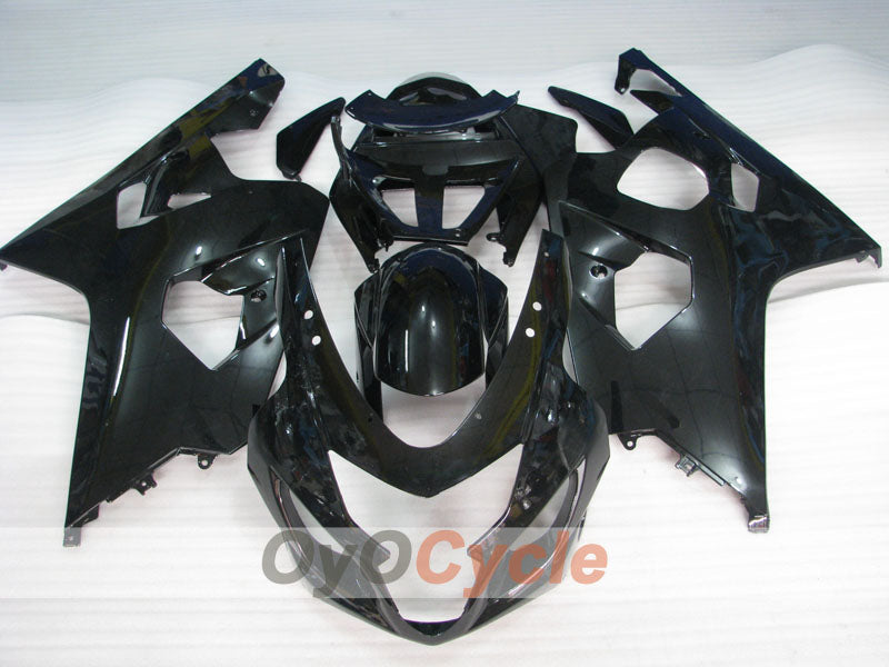 Injection Fairing kit for 04-05 GSX R750 - Black - Factory Style #OYO87901196 Secondary image
