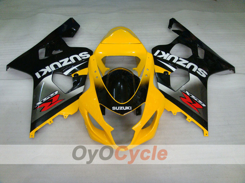 Injection Fairing kit for 04-05 GSX R750 - Yellow, Black - Factory Style #OYO87901198 Secondary image