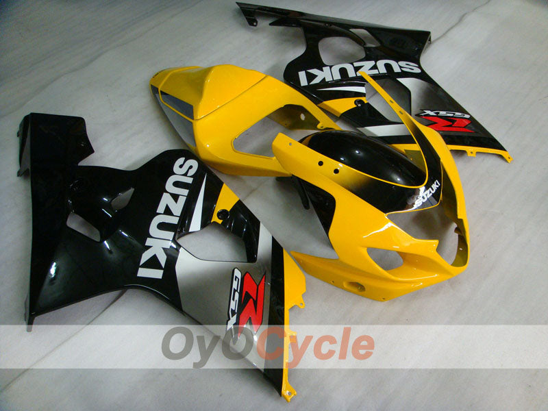 Injection Fairing kit for 04-05 GSXR600 - Yellow, Black - Factory Style #OYO87901369 Secondary image
