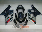Injection Fairing kit for 04-05 GSXR600 - Black, Silver - Factory Style #OYO87901378