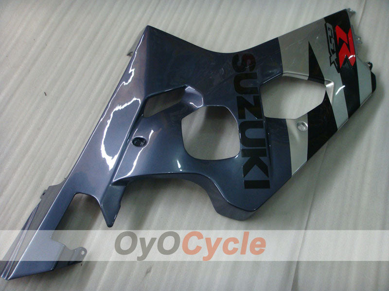 Injection Fairing kit for 04-05 GSXR600 - Black, Silver - Factory Style #OYO87901378