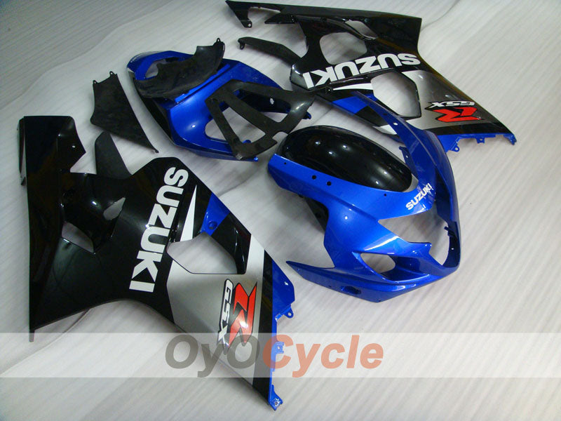 Injection Fairing kit for 04-05 GSXR600 - Blue, Black - Factory Style #OYO87901382