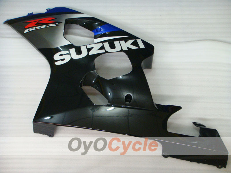 Injection Fairing kit for 04-05 GSX R750 - Blue, Black - Factory Style #OYO87901215