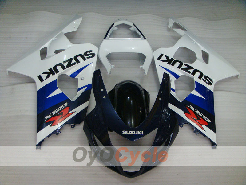 Injection Fairing kit for 04-05 GSX R750 - Blue, White - Factory Style #OYO87901218 Secondary image