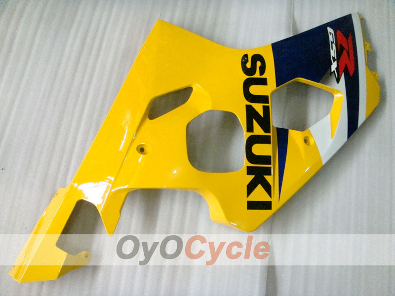 Injection Fairing kit for 04-05 GSXR600 - Yellow, Blue - Factory Style #OYO87901391