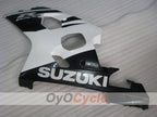 Injection Fairing kit for 04-05 GSXR600 - White, Black - Factory Style #OYO87901395