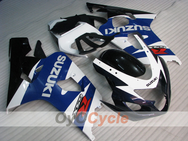 Injection Fairing kit for 04-05 GSXR600 - Blue, Black - Factory Style #OYO87901397 Main image
