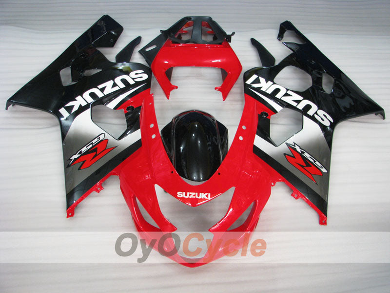 Injection Fairing kit for 04-05 GSXR600 - Red, Black - Factory Style #OYO87901404 Secondary image