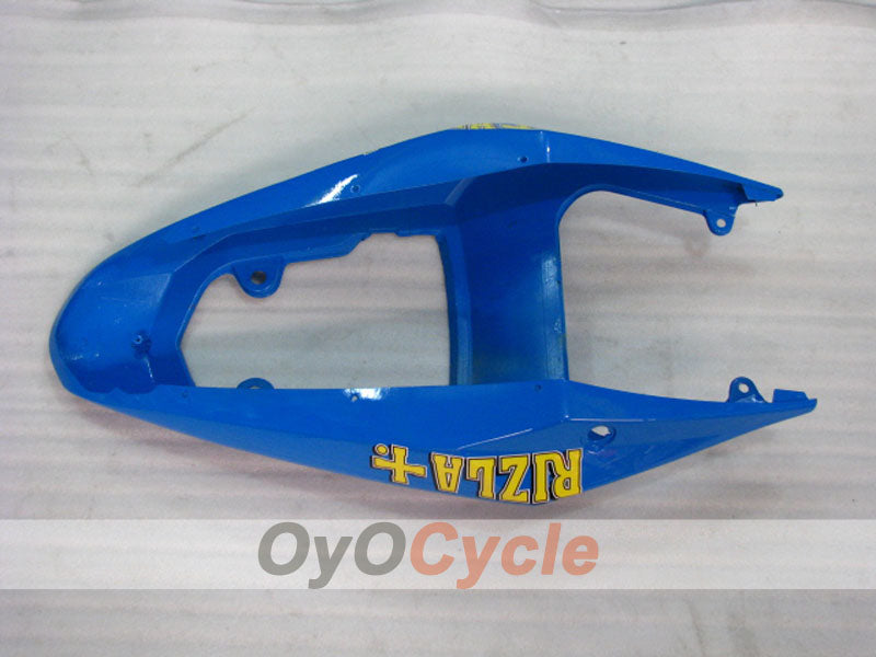Injection Fairing kit for 04-05 GSXR600 - Blue, Black - DUNLOP, Rizla+ #OYO87901419